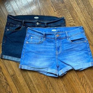 Old Navy Denim Short lot size 6